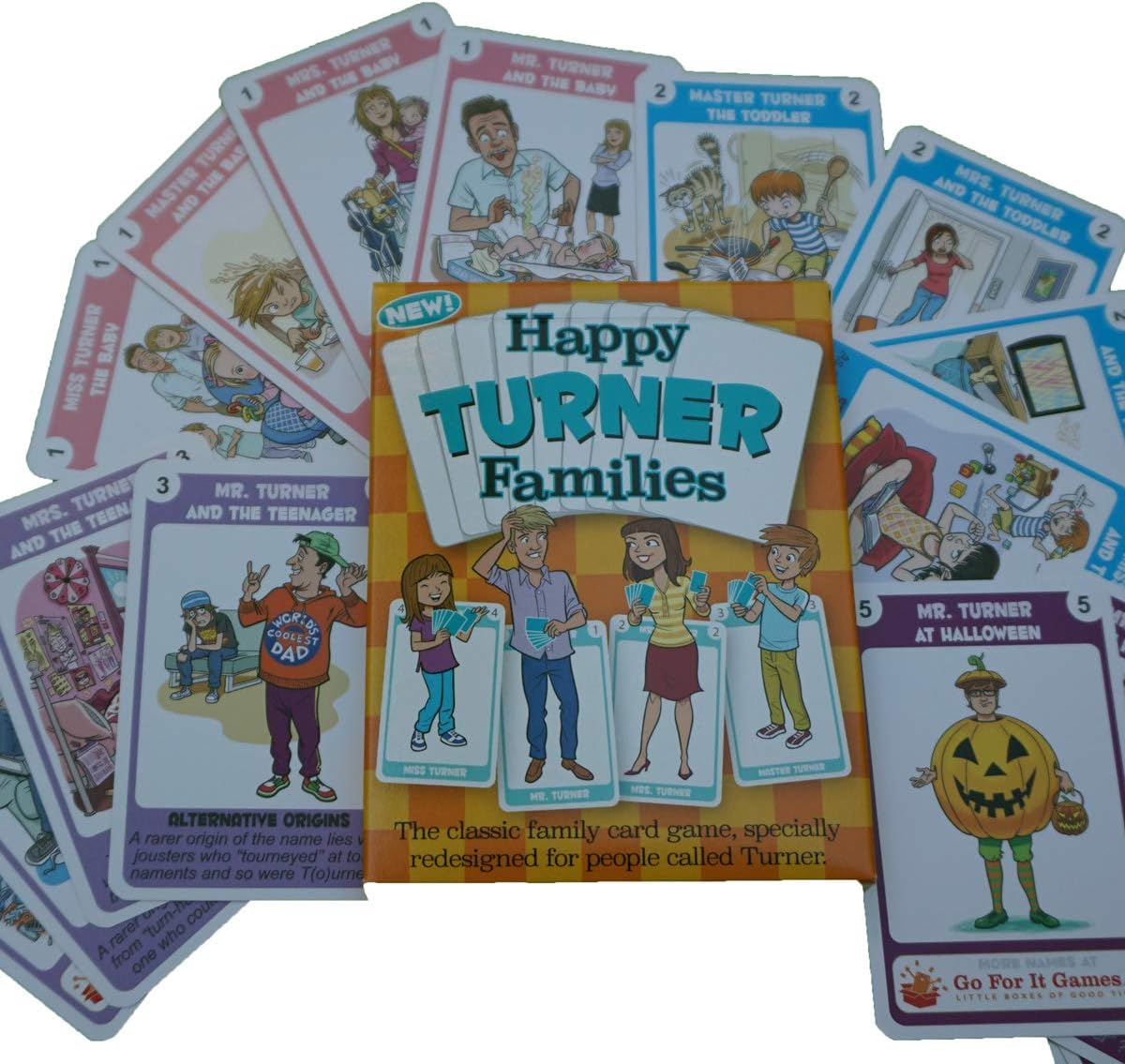 Happy Turner Families !! A unique card game for families named Turner. Ideal for all family occasions! - Image 5