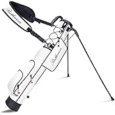 RUTHNISSI Golf Stand Bag, Lightweight Golf Easy Carry Bag with Padded Strap，Durable Pitch n Putt Golf Bag, Practice Ranger Sunday Golf Bag for Men&Women