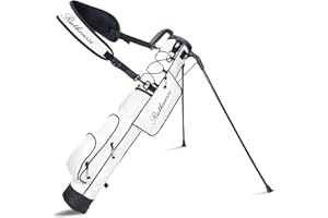 RUTHNISSI Golf Stand Bag, Lightweight Golf Easy Carry Bag with Padded Strap，Durable Pitch n Putt Golf Bag, Practice Ranger Sunday Golf Bag for Men&Women