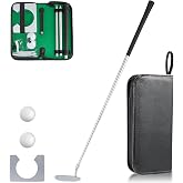 Y-Nut Mini Indoor Putting Green - Game with Putter, mini Indoor Putting Set for Starter, Putting Cup Office Golf Kit