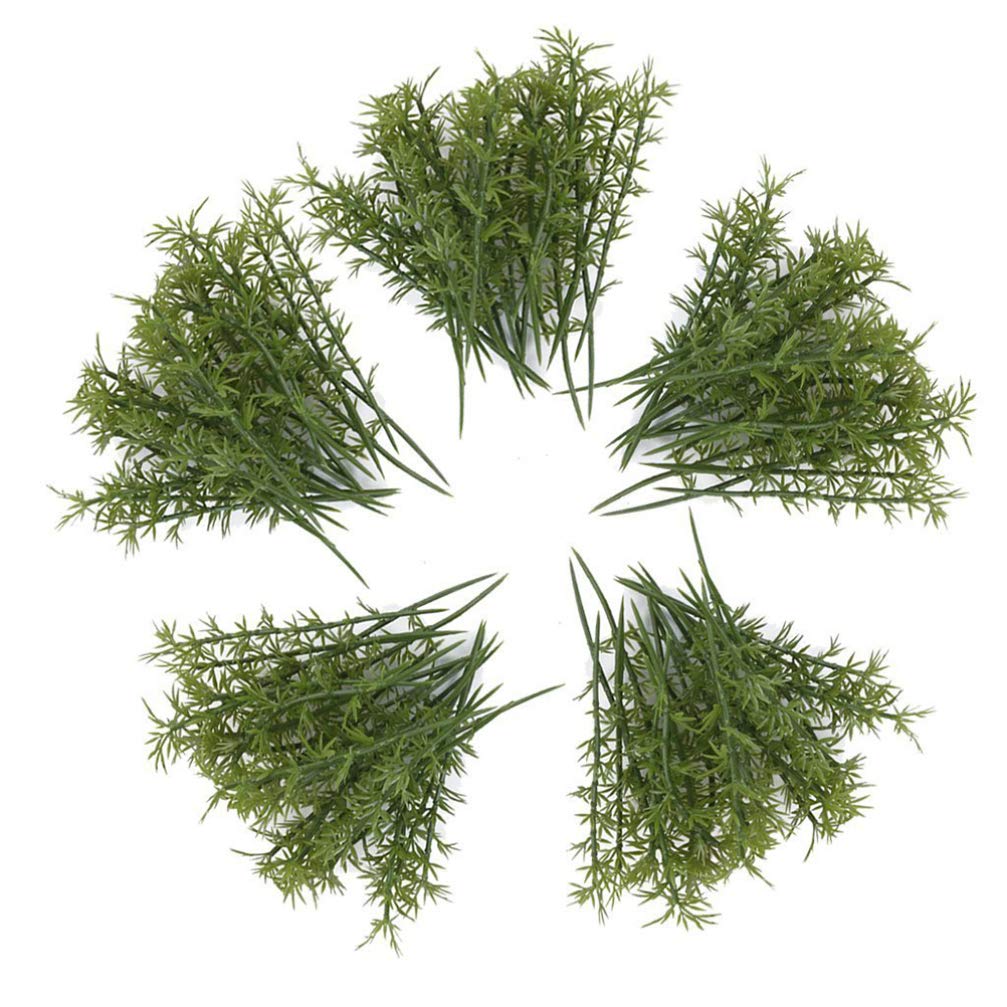 LUOEM Model Bamboo Trees 1 200 Scale 100 Pcs Artificial Green Bamboo for Landscape Scenery and Model Building