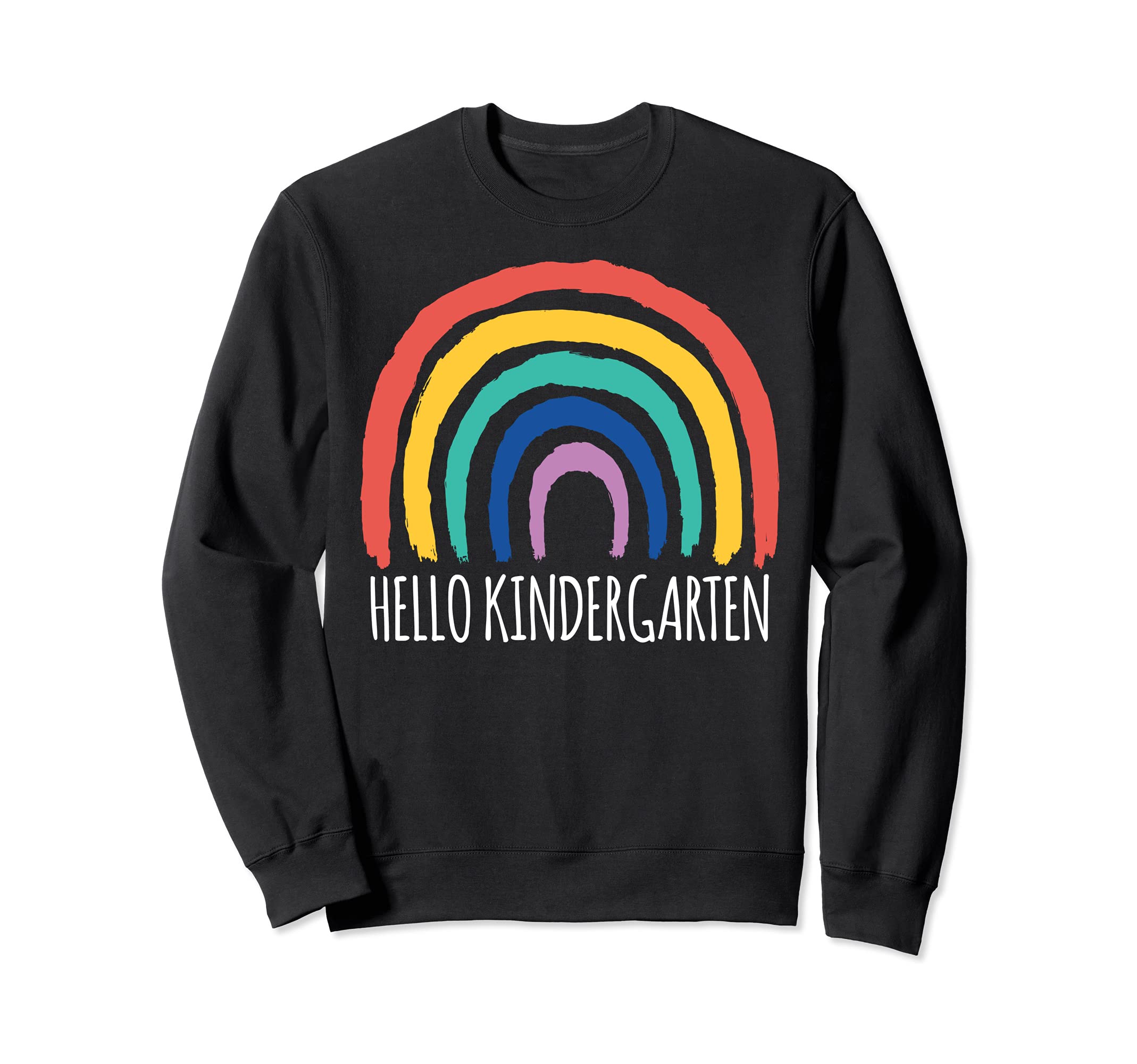 HELLO KINDERGARTEN Goodbye Preschool Teacher Student Kids Sweatshirt