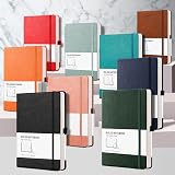 Rettacy Notebook A5 Lined Hardback 2 Pack 376 Pages 100gsm 8 Perforated Sheets view 7