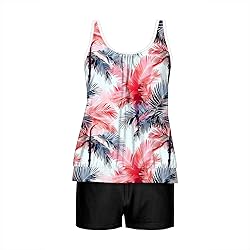 Tankini Swimsuits for Women Tummy Control Blouson