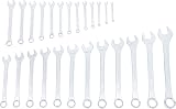 BGS Diy Combination Spanner Set 6-32mm 25 Piece Metric Wrench Tool Kit view 3