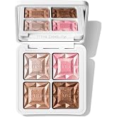 RMS Beauty ReDimension Daily Glow Palette, Talc-Free Face Highlighter | A talc-free, multi-use Gel2Powder face palette with four light-reflective shades
