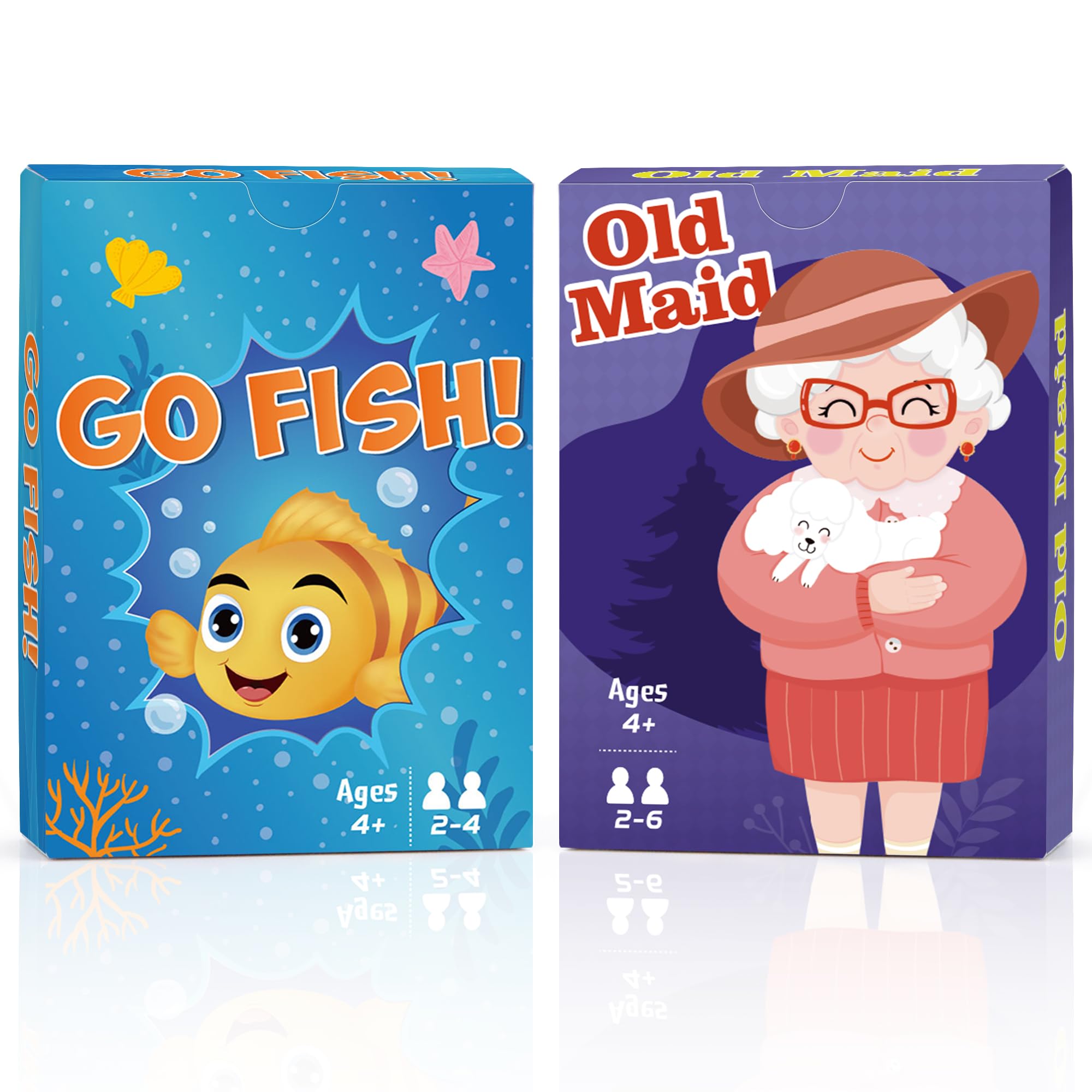 Photo 1 of 1 ct. Card Games,Go Fish Kids Ages 4-8