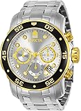 Invicta Men's 80040 Pro Diver Stainless Steel Watch with Link Bracelet