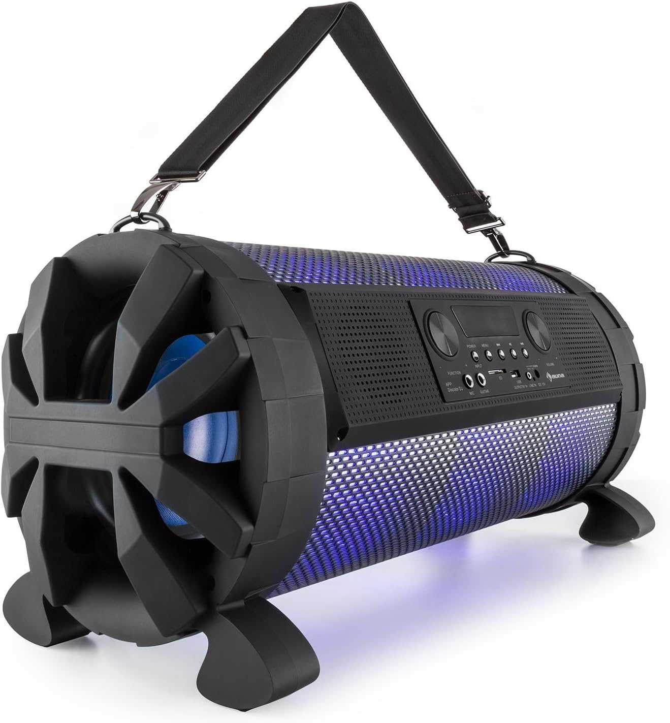 auna thunderstorm boombox speaker