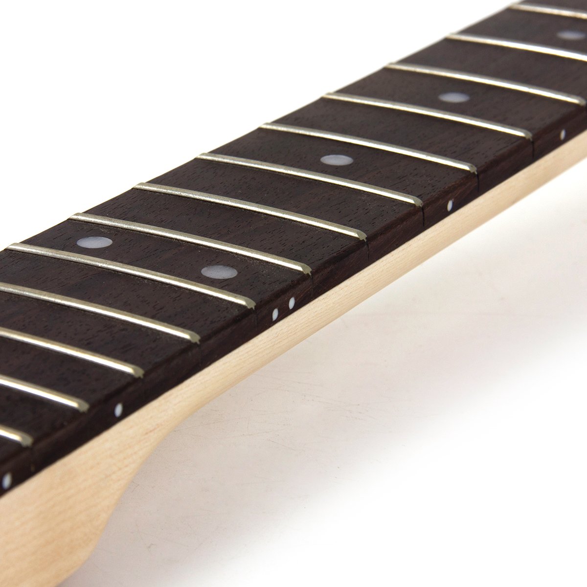 Kmise Electric Guitar Neck
 - Electric Guitar Neck Diy Part Unfinished Canada Maple Bolt On 24 Frets Bone Nut From Kmise Tuning Pegs