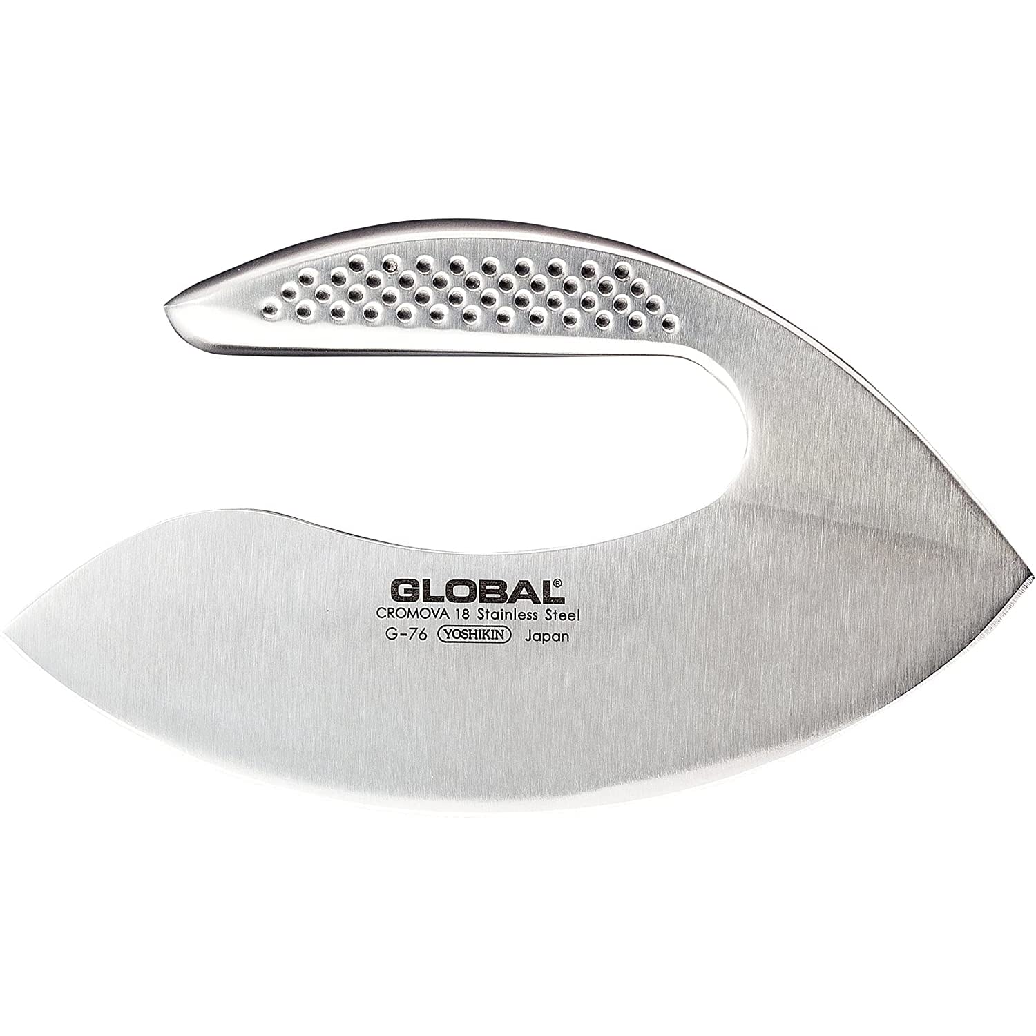 Global G-76 7" Herb Chopper: Japanese Stainless Steel Chef's Knife with Razor-Sharp Edge