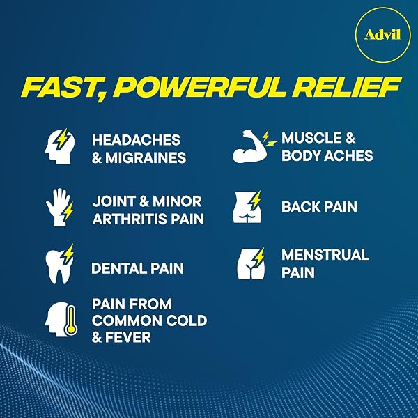 ADVIL LIQUI-GELS MINIS PAIN RELIEVER AND FEVER REDUCER, PAIN MEDICINE FOR ADULTS WITH IBUPROFEN 200MG FOR PAIN RELIEF – 160 LIQUID FILLED CAPSULES