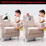 Yelanon Non Slip Furniture Pads 24 Pcs 50mm Self Adhesive Rubber Feet view 6