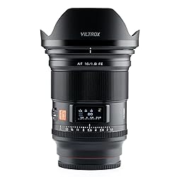 VILTROX AF 16mm f/1.8 FE Full Frame Lens, Auto