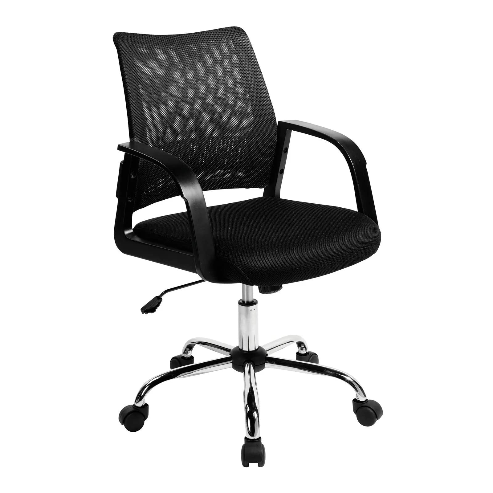 Eliza Tinsley Calypso Mesh Back Operator Swivel Computer Desk Armchair - Black