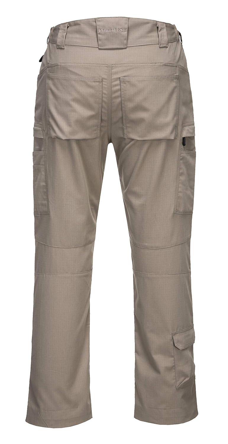 Portwest T802 KX3 Ripstop Work Trousers Durable Stretch Fabric Adjustable Fit Multi-Pocket Utility Knee Pad Compatibility for Ultimate Comfort & Protection - Image 5