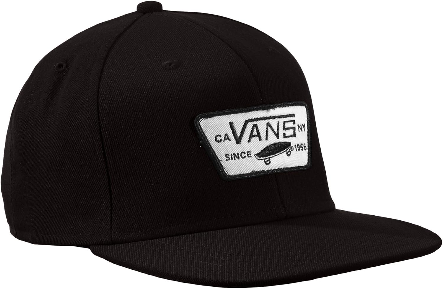 Vans Full Patch Snapback Cap One Size True Black at Amazon Men's 