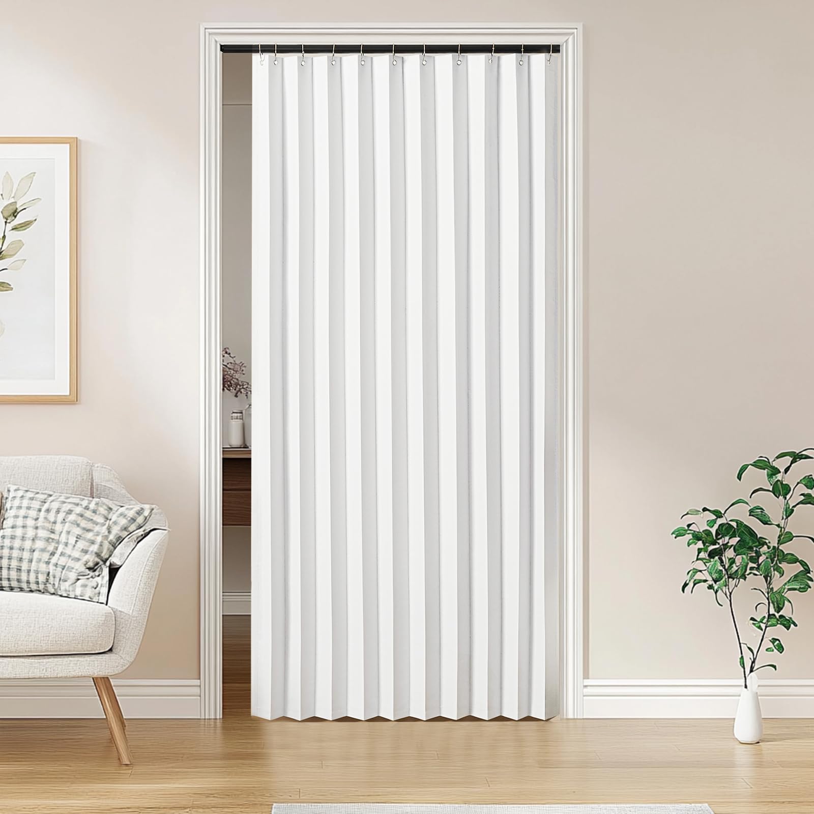 RV Rear Door Shower Curtains - Privacy Divider Curtains