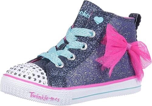 Skechers ユニセックス 子供用 シャッフルライト ハーモニー ハート スニーカー 運動靴 スニーカー Amazon