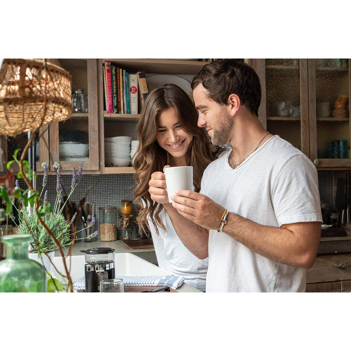 Linkind Automatic Pour Over Coffee Maker, Single Cup Brewer with Reusable Stainless Steel Filter, Simulate Handcraft, Compact in Size, Battery-driven for Portable Indoor and Outdoor Use, Black