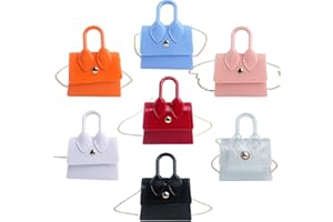 ENIPEDITA 7 Pcs Mini Purse Tiny Shoulder Handbag Bag Novelty Crossbody Purse for Girl Teen Women Christmas Party Favors Gifts