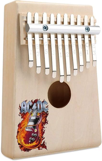 Amazon サムピアノ カリンバ Ac Dc エーシーディーシー 親指ピアノ 指打楽器 ピアノ キーミニサムピアノ 木琴 指サック フィンガーピアノ 操作簡単 キッズ 贈り物に最適 アフリカ民族楽器 演奏 練習 おもちゃ 子供 初心者に向け 人気 10キー チューニング カリンバ 楽器