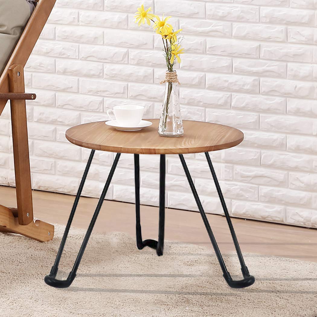 Outgeek Table Leg, 4Pcs Hairpin Table Leg Heavy Duty Easy Install