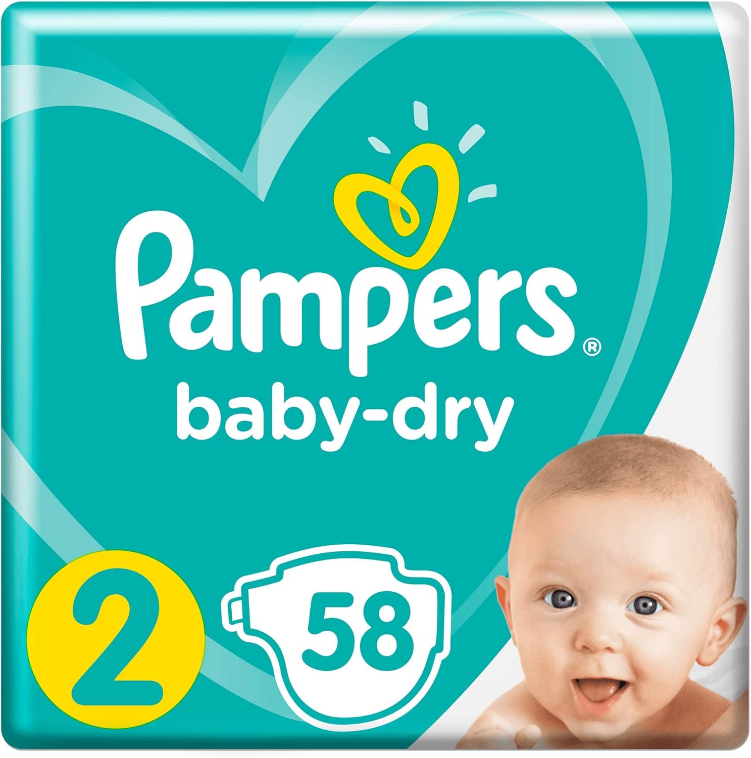 Pampers Baby Dry Size 2 (3-6 kg/) 58 