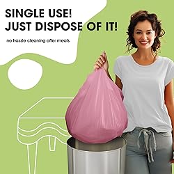 Pureegg Plastic Table Cloth Disposable 10