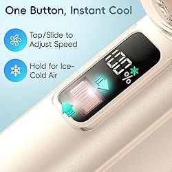 PANERGY High Speed Handheld Fan with Ice