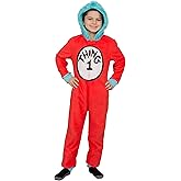 MJC Dr Seuss Thing 1 & 2 Interchangeable Patches Kids Pajama Costume