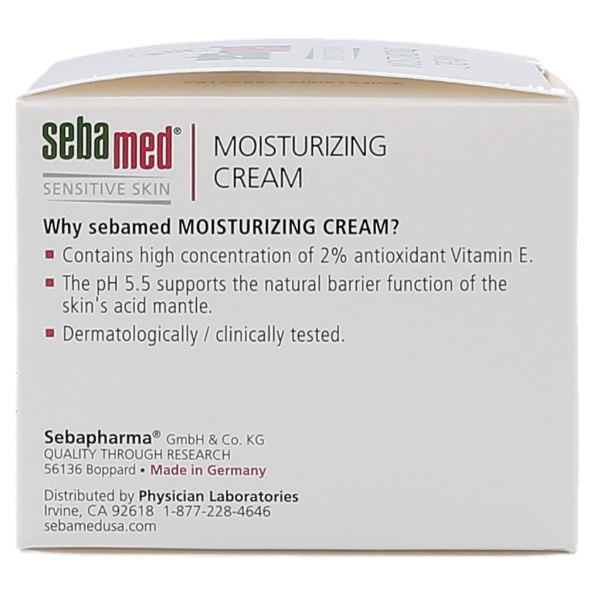 Sebamed Moisturizing Face Cream for Sensitive Skin Antioxidant pH 5.5 Vitamin E Hypoallergenic 2