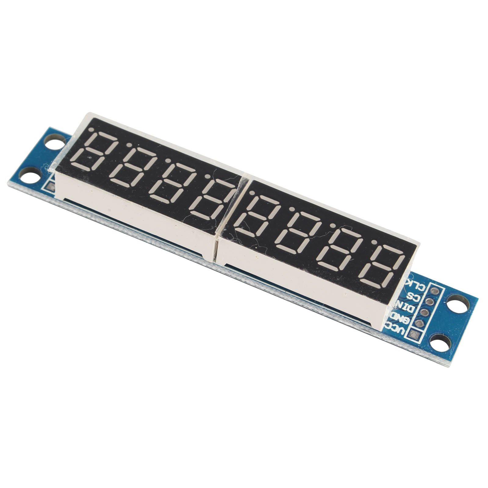 HALJIA 5V MAX7219 8-Digit Red LED Display Control Module 7 Segment Digital Tube Compatible with Arduino MCU