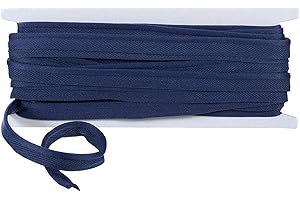 uxcell Cotton Piping Trim, 11 Yards 0.4 Inch Wide Polyester Bias Tape Cord Trim Fabric Piping Trim for Sewing Fabric Trimming