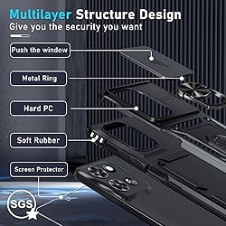 Janmitta Compatible with Moto G 5G 2025 Case Built