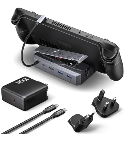 Amazon.com: Steam Deck Dock Station with Portable NVMe SSD