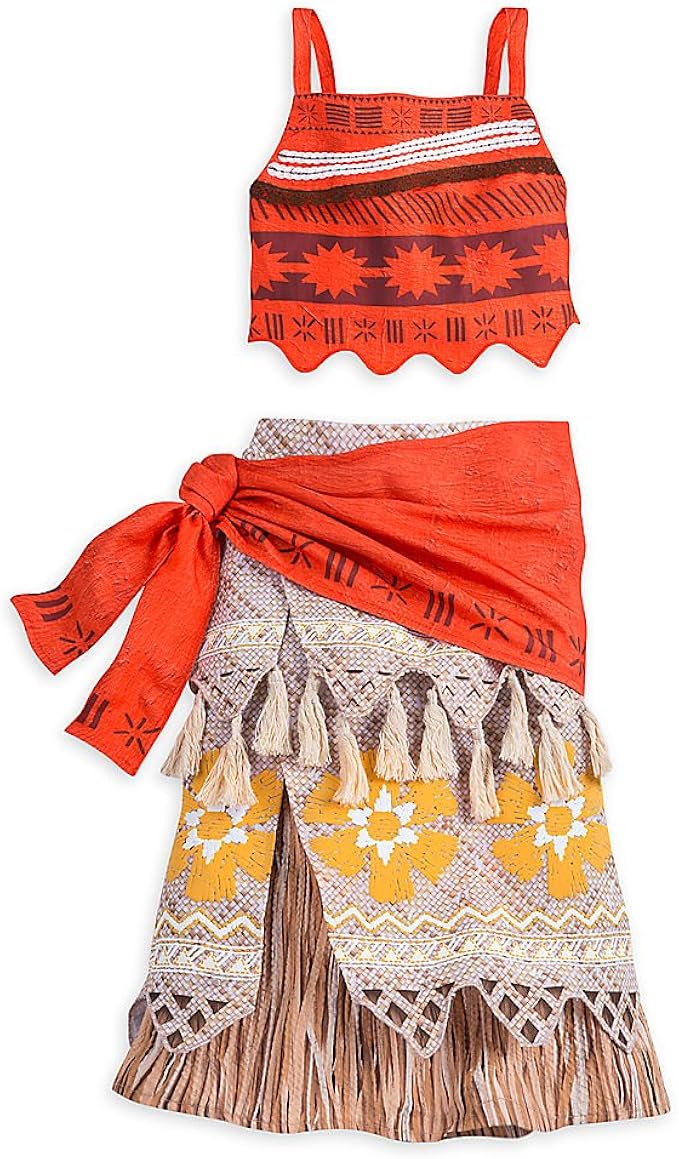 Disney Moana Costume For Kids Size 7 8 Amazon De Bekleidung