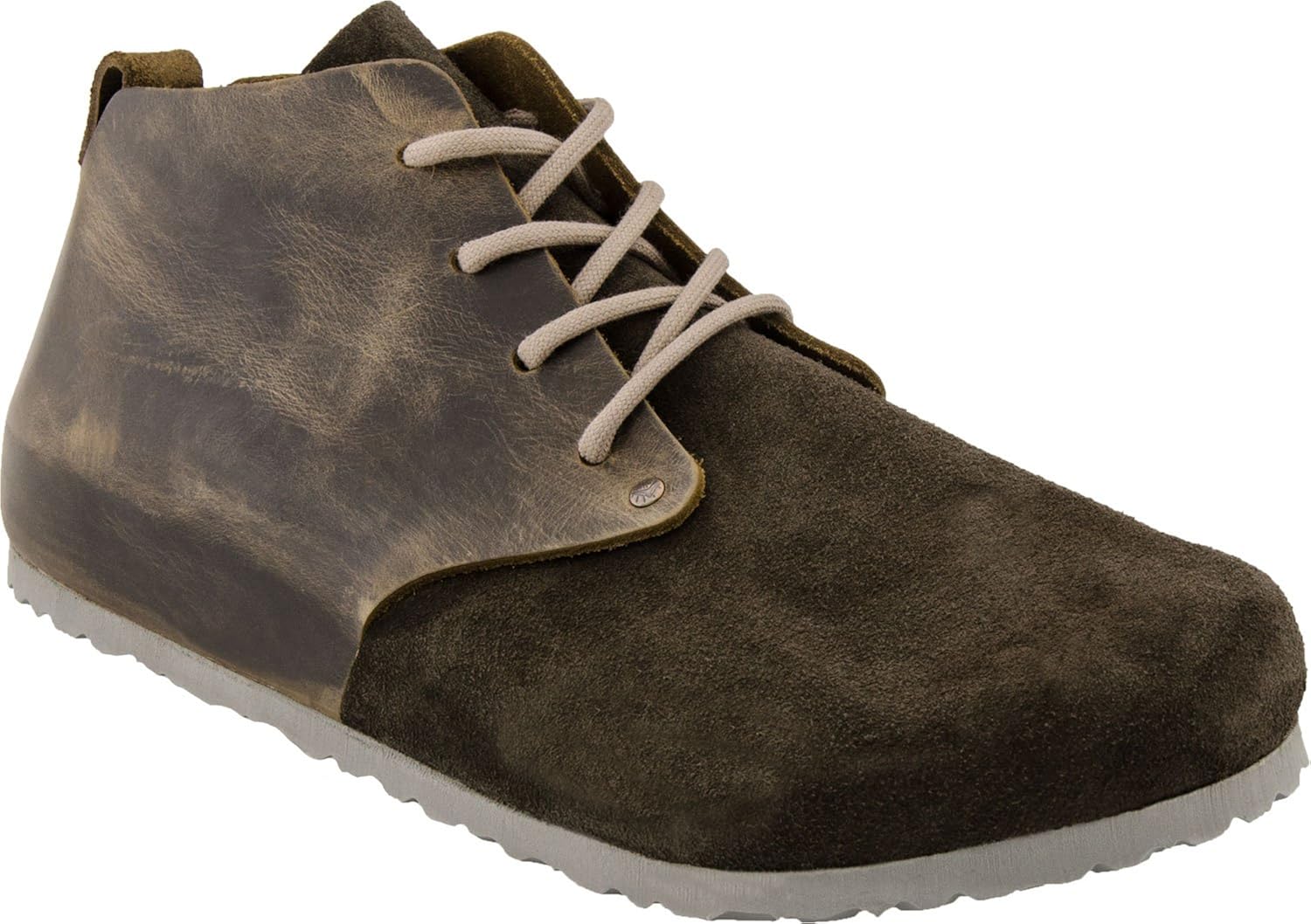 Amazon.com | Birkenstock Men's Mocha/Dune Dundee 46 M EU | Chukka