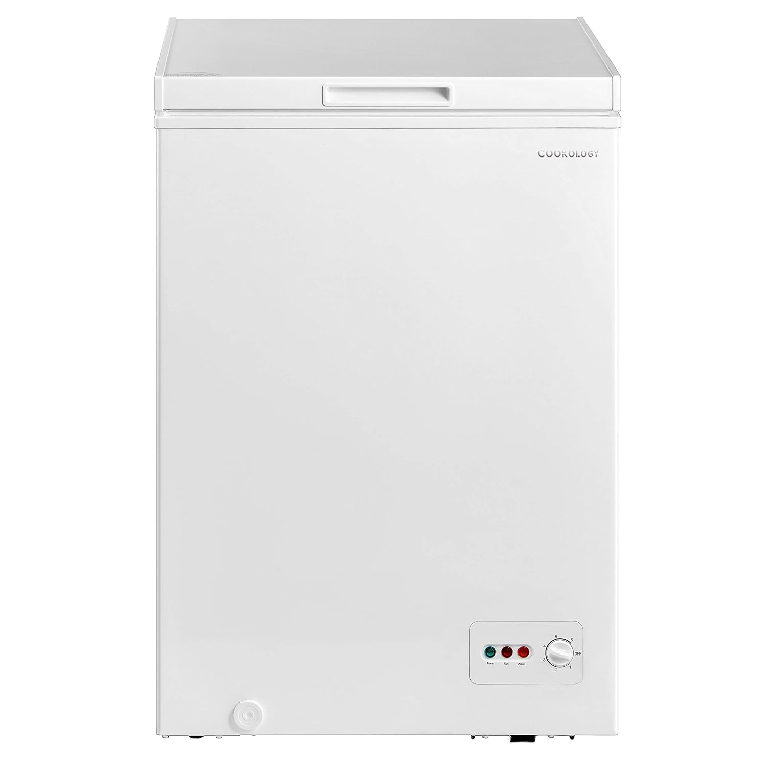 Cookology CCF99WH White Chest Freezer For Outbuildings 99L 56cm Compact