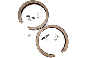 BLAGEAR Rear Parking Brake Shoes Sets Compatible with Chevrolet ASTRO AVALANCHE EXPRESS SILVERADO SUBURBAN 1500 2500 1999-2014 TAHOE TRAILBLAZER SSR Compatible with Chevy Replacement for 781PG