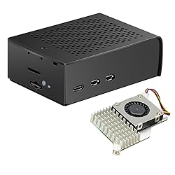 iUniker Metal Case for Raspbery Pi 5, Pi 5 Case
