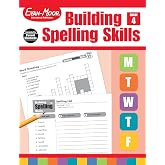 Evan-Moor Building Spelling Skills, Grade 4 - Homeschooling &amp; Classroom Resource Workbook, Reproducible Worksheets, Teaching Edition, Spelling Strategies, Reading and Writing Skills