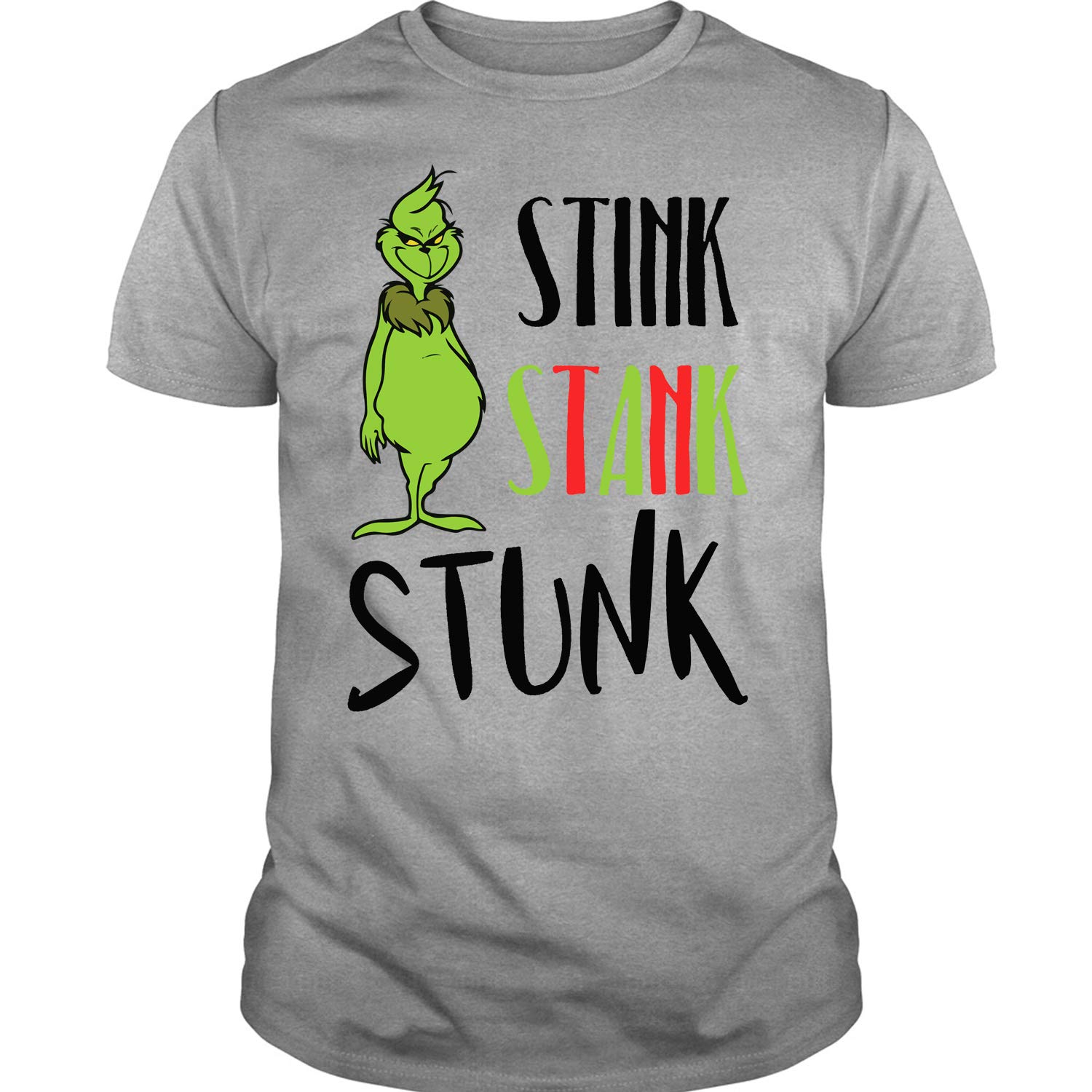 The Grinch T Shirt Stink Stank Stunk T Shirt Unisex 4313 Jznovelty