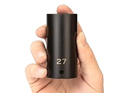 TEKTON 1/2 Inch Drive x 27 mm Deep 6-Point Impact