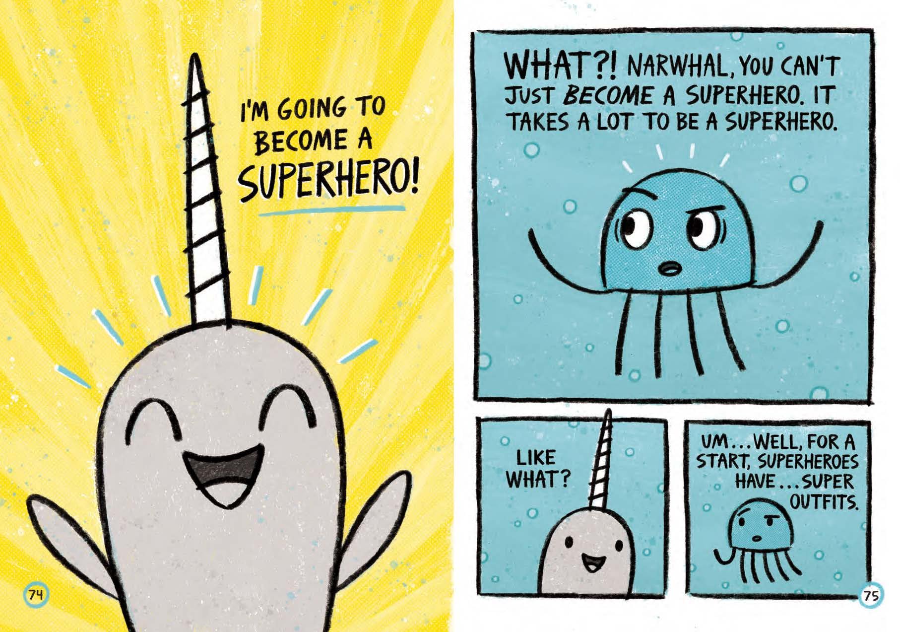 Super Narwhal and Jelly Jolt (A Narwhal and Jelly Book #2) Super Narwhal and Jelly Jolt (A Narwhal and Jelly Book #2) Paperback Kindle Audible Audiobook Hardcover