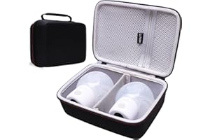 L LTGEM LTGEM Breast Pumps Carrying Bag Case Compatible with 2pcs Momcozy S12 Pro / S12Pro / S9 / M5 / All Momcozy Wearable Breast Pump Suitable, Breast Pump Small Storage Case(Black)