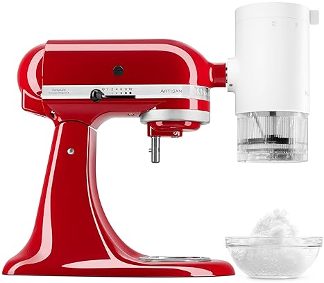 Small Appliance Parts & Accessories - KitchenAid Shave Ice Attachment, KSMSIA, White, 4 Molds