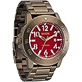 NIXON Smyth 44 A1414-100m Water Resistant Analog Watch (44 mm Face, 23 mm Stainless Steel Band)