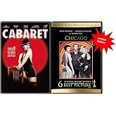 Cabaret (40th Anniversary Edition) + Chicago DVD Bundle | 2-Pack Oscar-Winning Musical Collection | Liza Minnelli, Ren&eacute;e Zellweger, Catherine Zeta-Jones