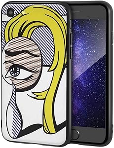 Roy Lichtenstein for iPhone SE(2020) / iPhone 7/8 Art Cellphone Case/Art Cellphone Case/Giclee UV Reproduction Print on Mobile Phone Cover(Imagine 2)